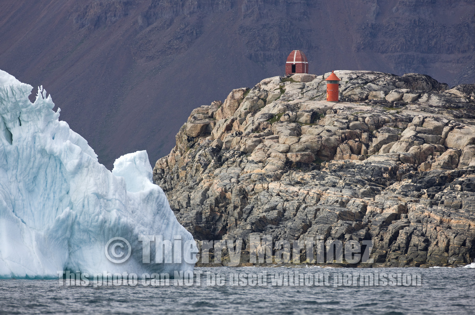 Schooner LA LOUISE sailing on west coast of Greenland.