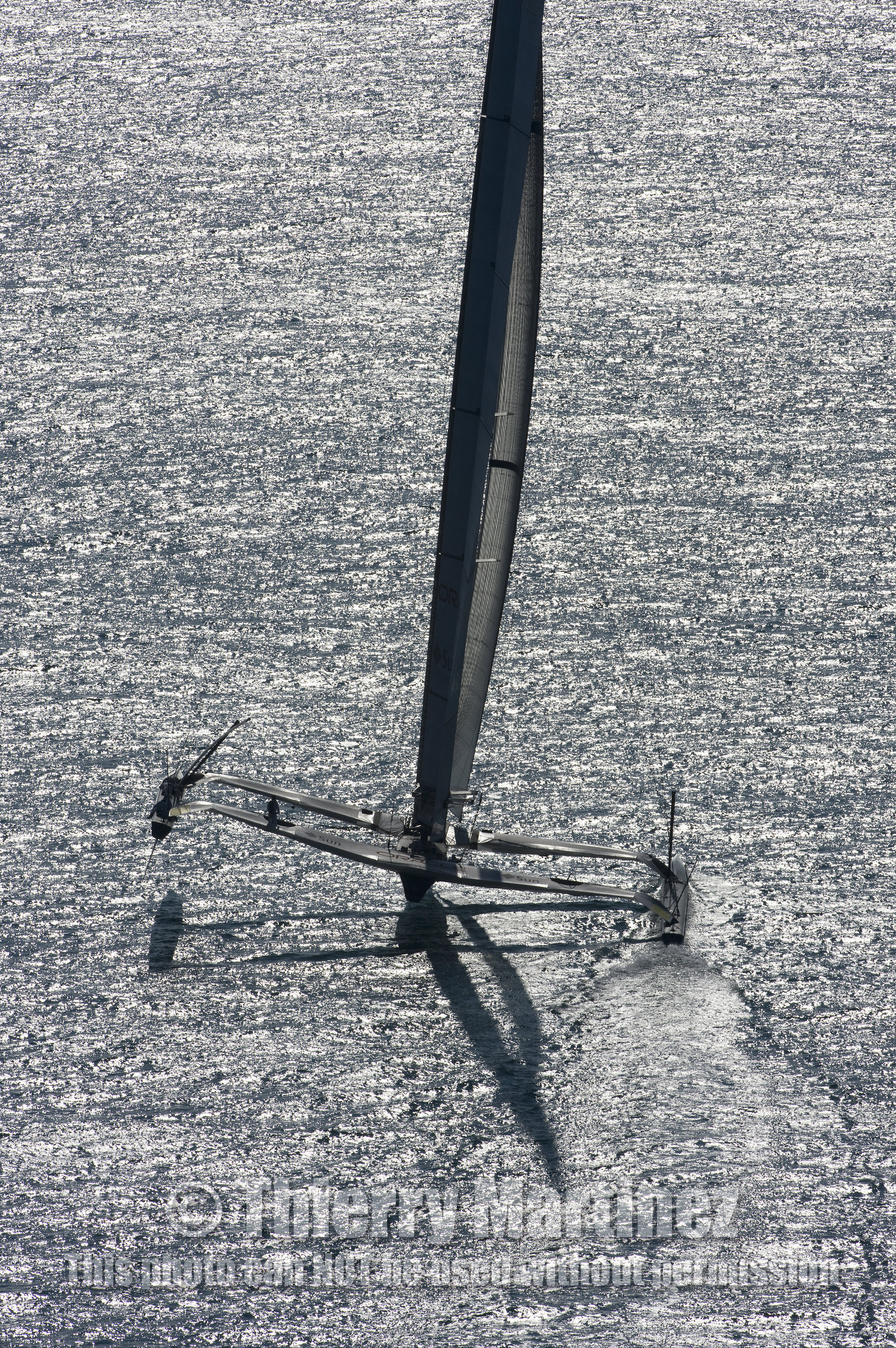 33rd  AMERICA'S CUP Valencia Spain, February 2010 - Defender:  ALINGHI (ALINGHI 5) vs Challenger : BMW Oracle Racing (USA 17)