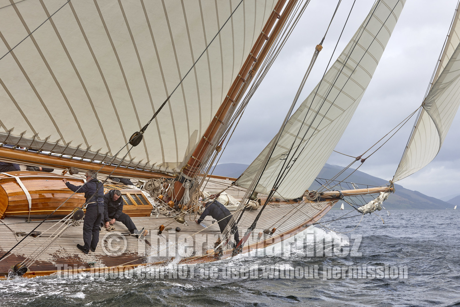 22_17006   © Thierry Martinez.FAIRLIE,SCOTLAND - UK 13th June 20222022 RICHARD MILLE FIFE REGATTA.Day 3;