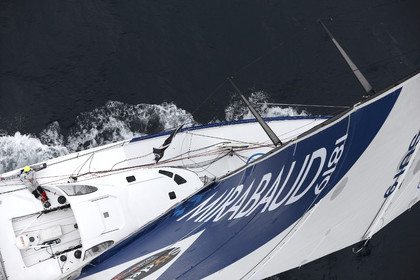 MIRABAUD  Monohull IMOCA 60, skipper Dominique Wavre (SUi)