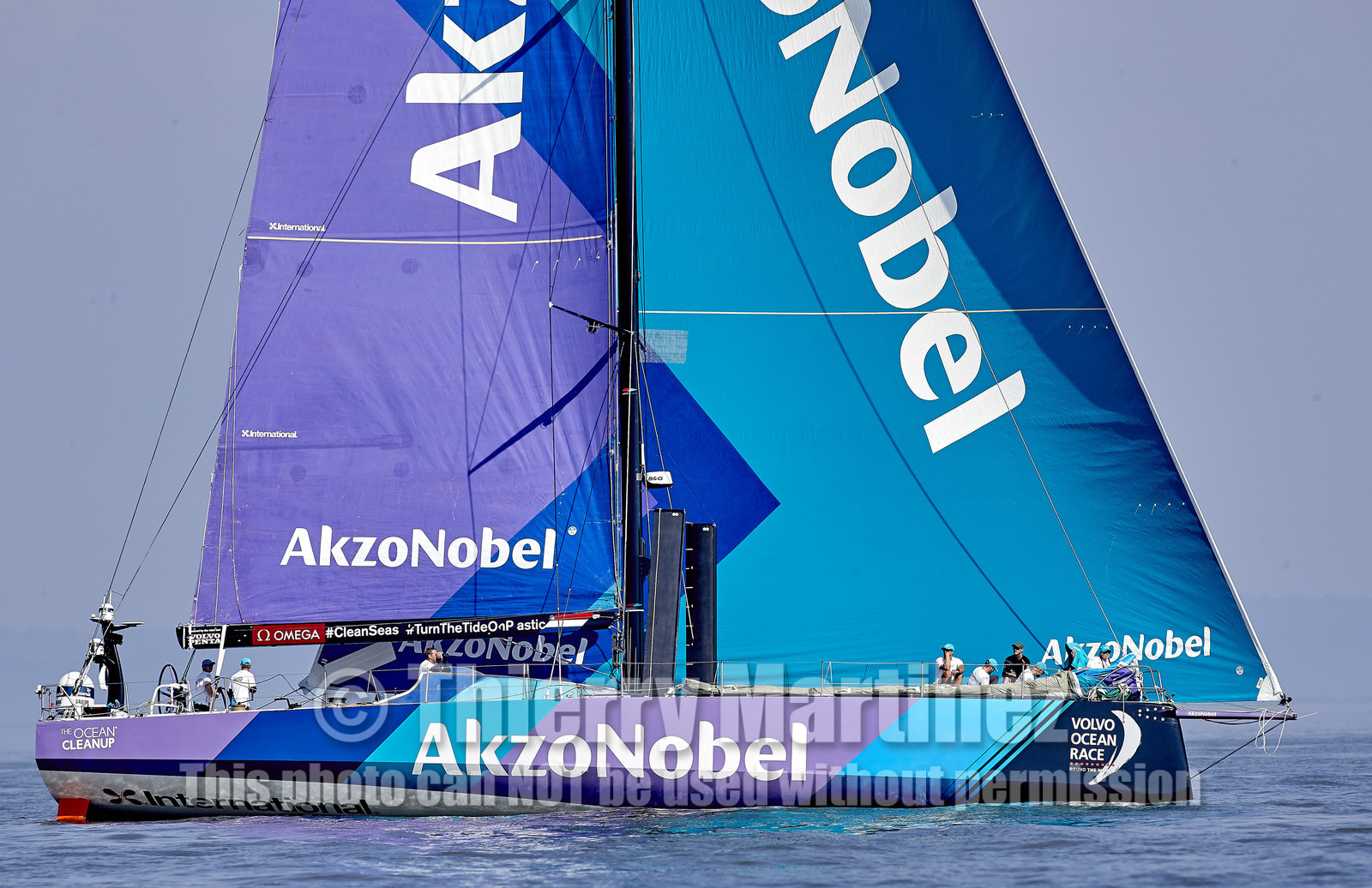 team AkzoNobel  in Volvo Ocean Race 2017-18.