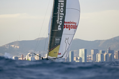 Bernard Stamm (SUI) & Jean Le Cam (FRA) winners of BWR 2014-15 on CHEMINEES POUJOULAT