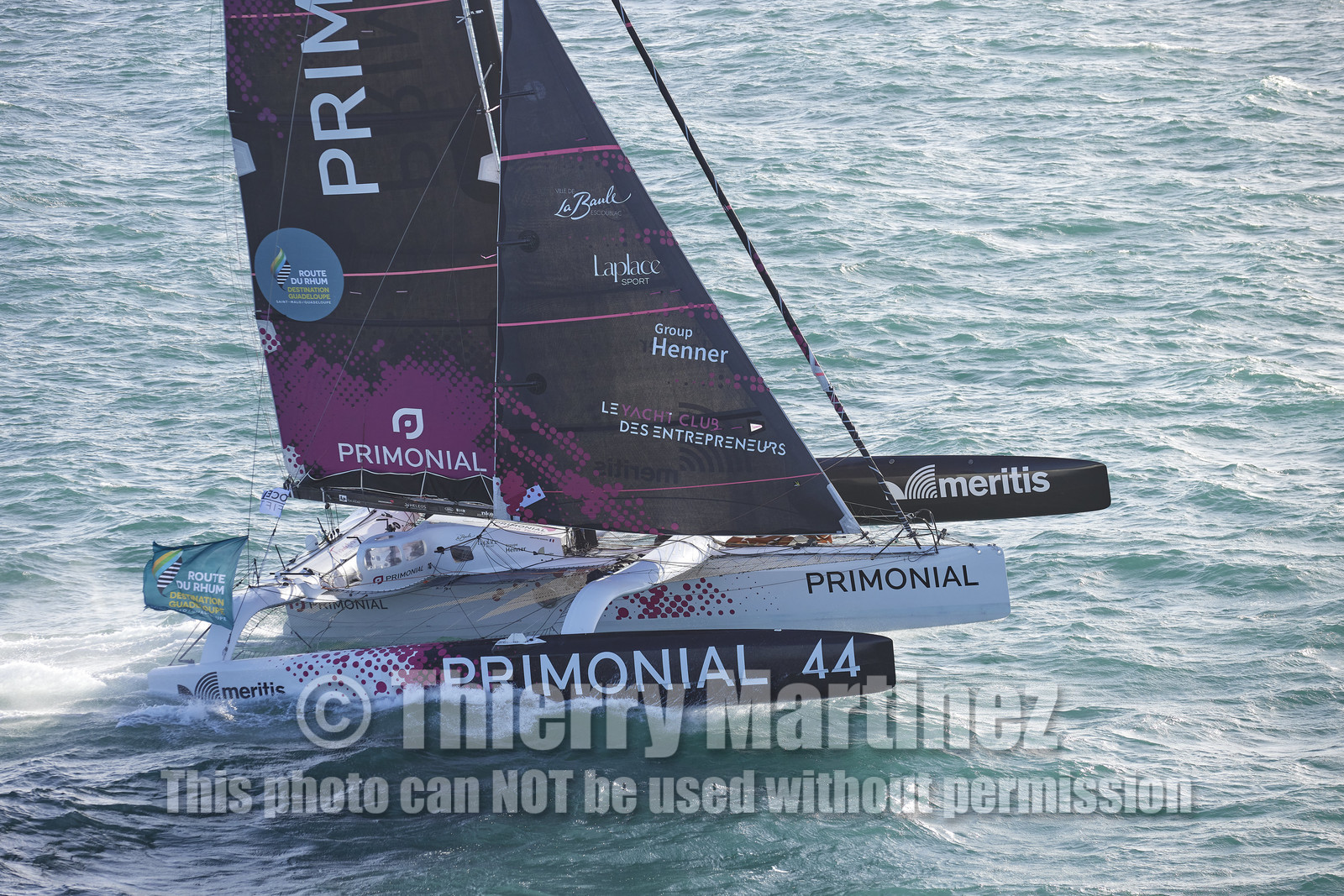 22_39752   © Thierry Martinez.DINARD, FRANCE. 9 Novembre  2022Départ de la 12éme ROUTE DU RHUM, transatlantique course à la voile en solitaire de St Malo(FRA)  à Pointe à Pitre (FRA-Guadeloupe) 3.543 milles nautiques.