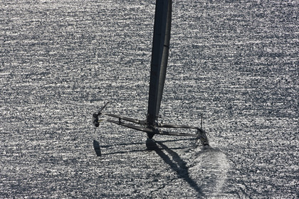 33rd  AMERICA'S CUP Valencia Spain, February 2010 - Defender:  ALINGHI (ALINGHI 5) vs Challenger : BMW Oracle Racing (USA 17)