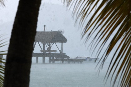 15_025971  ©ThMartinez Sea&Co.  BORA BORA - ILES SOUS LE VENT. POLYNESIE FRANCAISE .  6 Février 2015. . Bora Bora depuis Eden Beach Bora Bora..