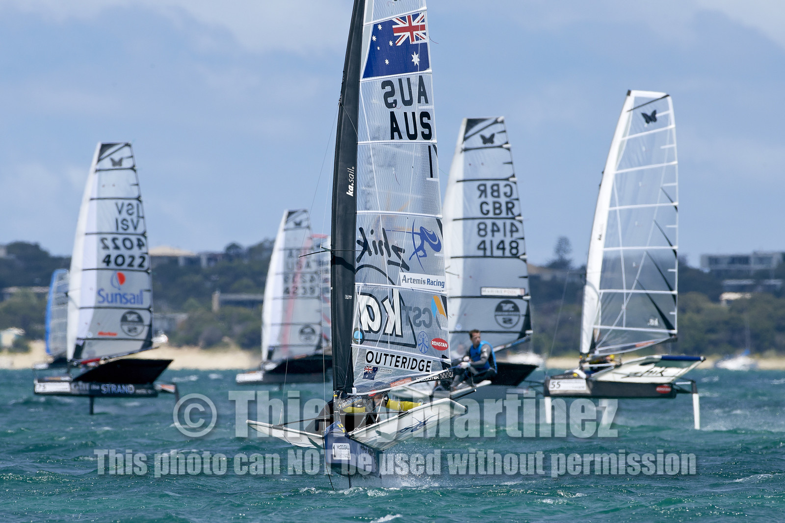 2015 McDougall + McConaghy Moth Worlds. Sorrento - VIC AUSTRALIA  . 6 16 January 2015. Organize by Sorrento Sailing Couta Boat Club.