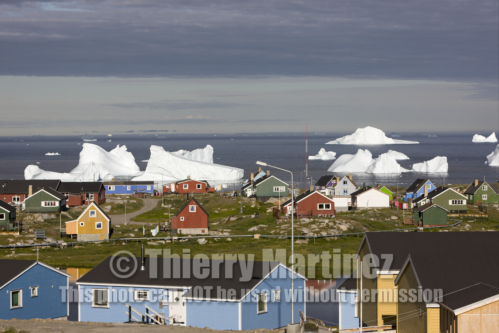 Schooner LA LOUISE sailing on west coast of Greenland.