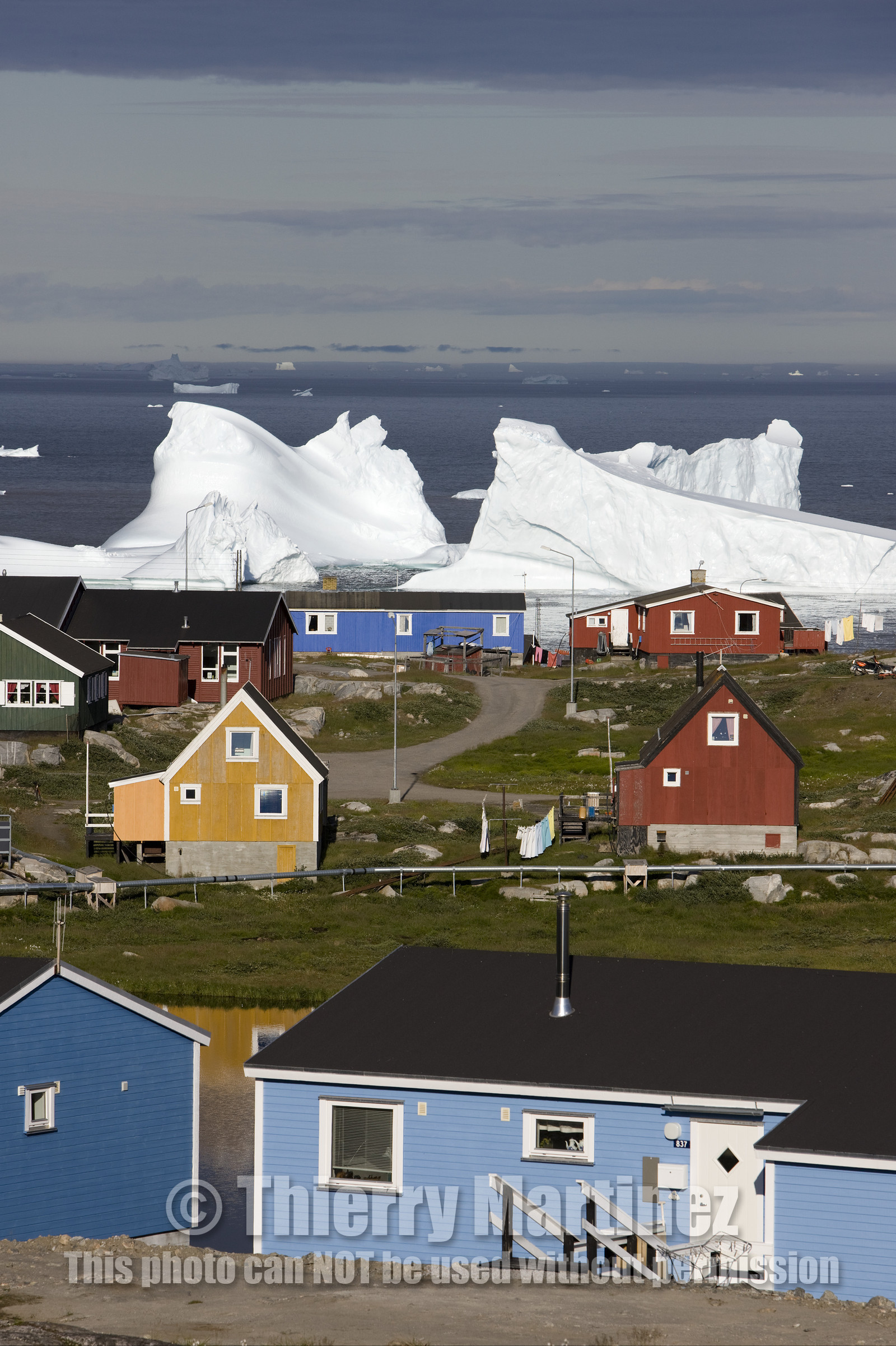 Schooner LA LOUISE sailing on west coast of Greenland.