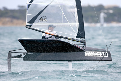 2015 McDougall + McConaghy Moth Worlds. Sorrento - VIC AUSTRALIA  . 6 16 January 2015. Organize by Sorrento Sailing Couta Boat Club.