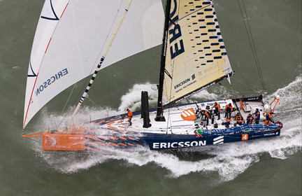 VOLVO OCEAN RACE - 2008 2009. Start Leg 1 (Alicante-ESP  Cape Town-RSA. 6500 NM).