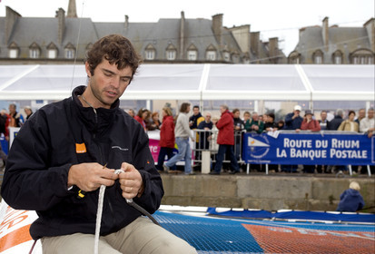 ROUTE DU RHUM Start in St Malo.Oct  2006
